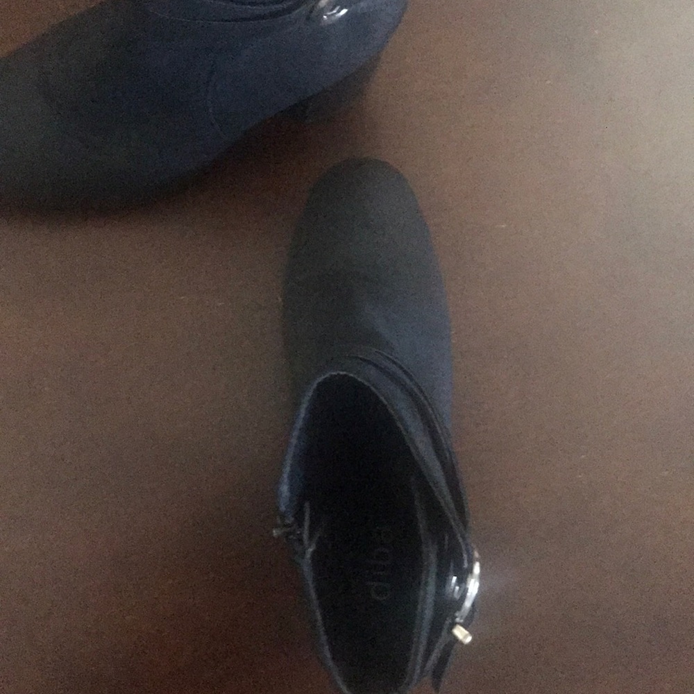 Black ankle boots